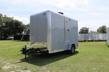 Used 2020 2 Station Restroom Trailer Forest River