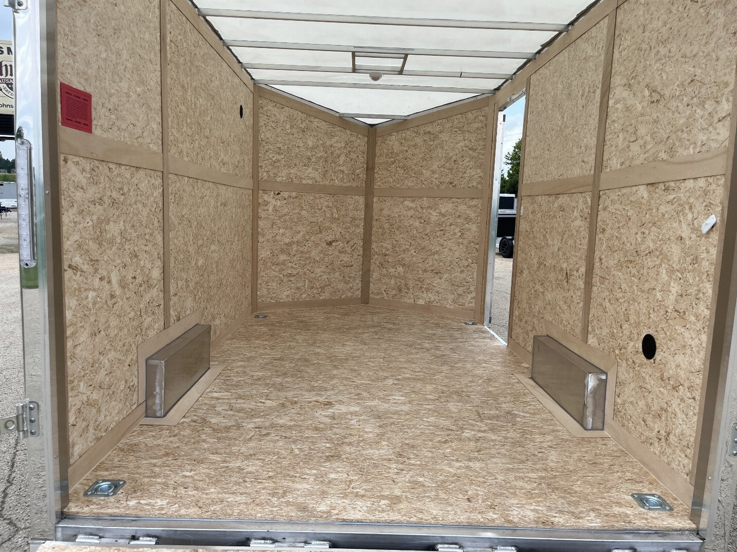New 2025 Qualitec Aluminum 7.5'x12'+30" Aerostar w/ UTV Package Cargo / Enclosed Trailer