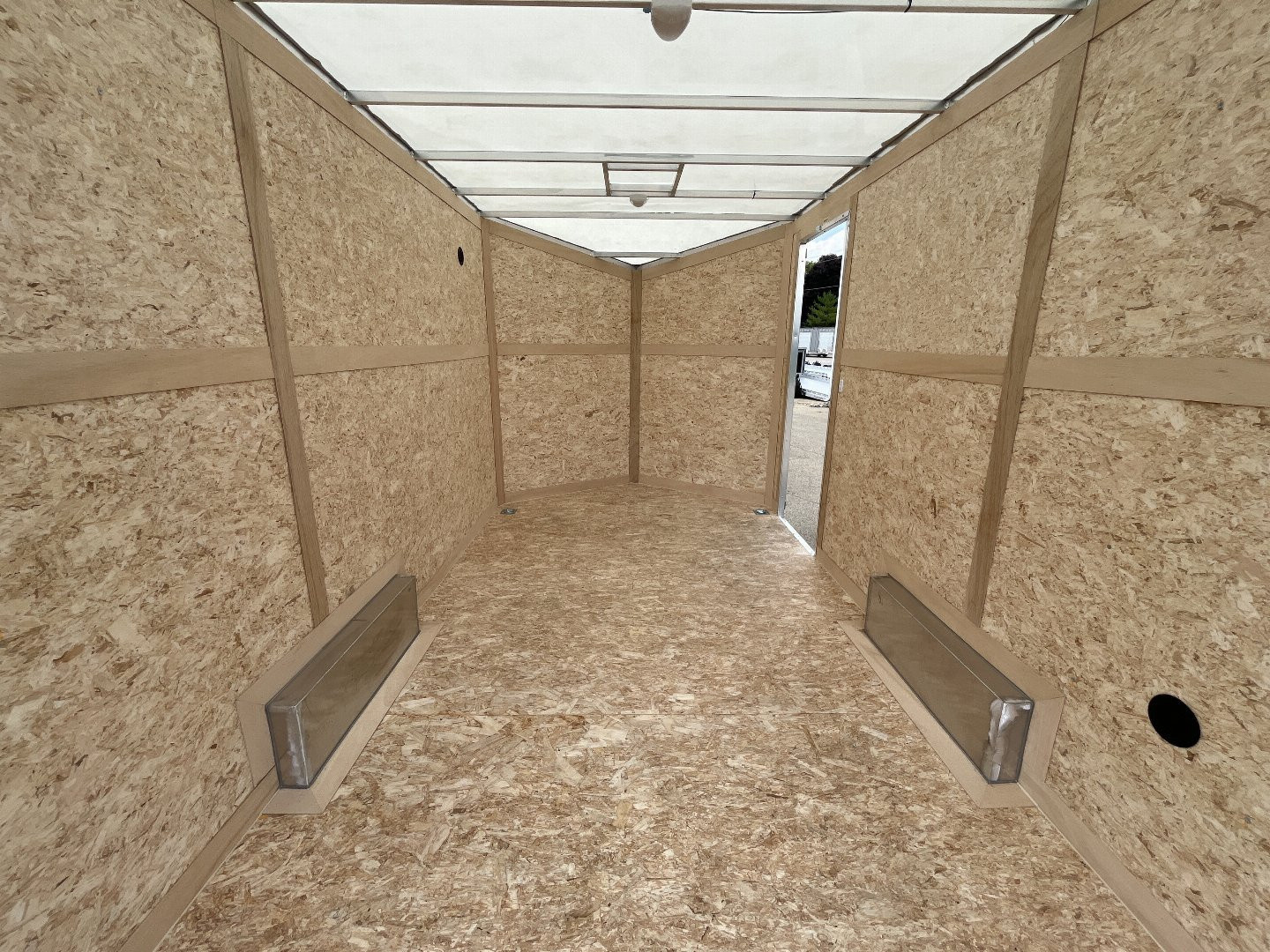 New 2025 Qualitec Aluminum 7.5'x12'+30" Aerostar w/ UTV Package Cargo / Enclosed Trailer