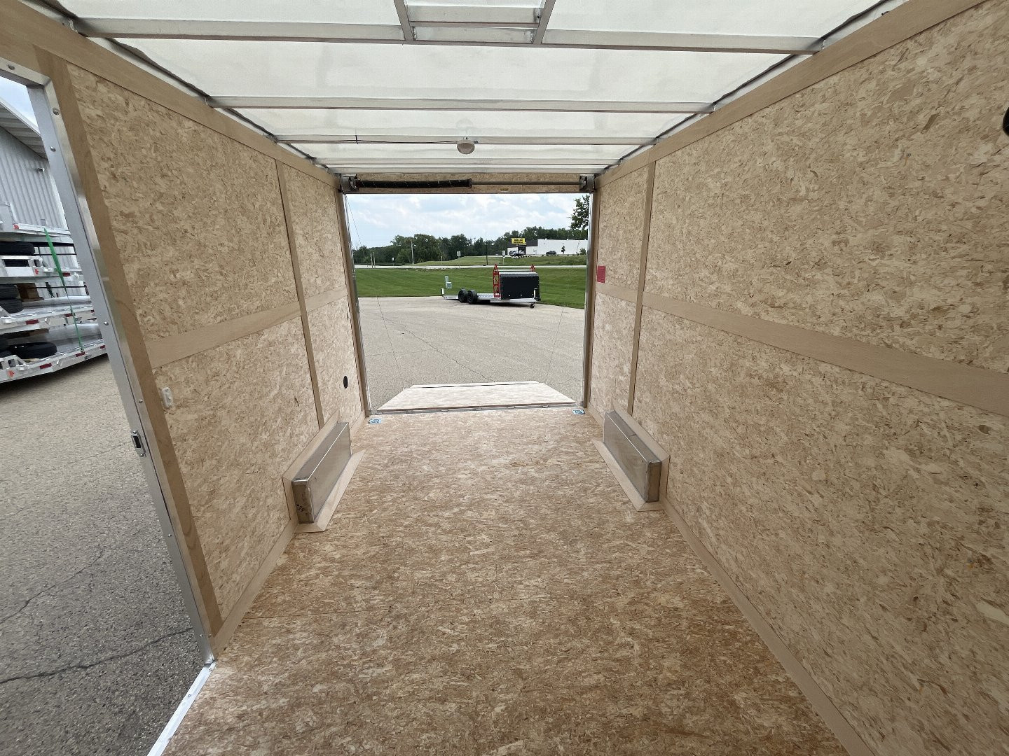 New 2025 Qualitec Aluminum 7.5'x12'+30" Aerostar w/ UTV Package Cargo / Enclosed Trailer