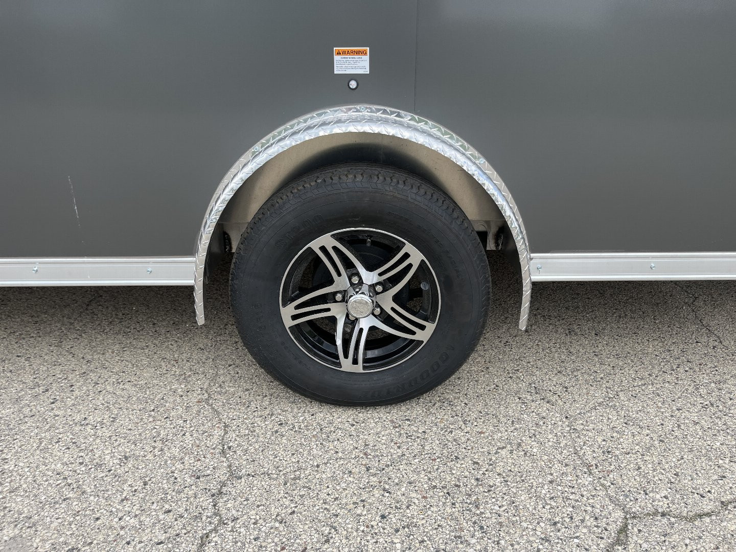 New 2025 Qualitec Aluminum 7.5'x12'+30" Aerostar w/ UTV Package Cargo / Enclosed Trailer