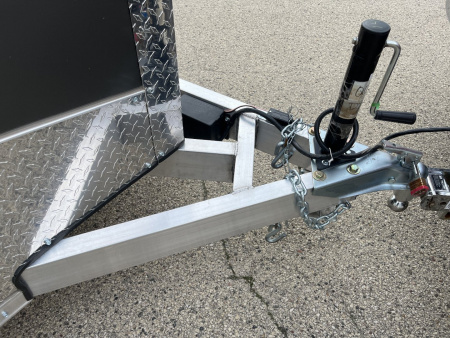 New 2025 Qualitec Aluminum 7.5'x12'+30" Aerostar w/ UTV Package Cargo / Enclosed Trailer