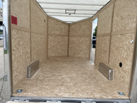 New 2025 Qualitec Aluminum 7.5'x12'+30" Aerostar w/ UTV Package Cargo / Enclosed Trailer