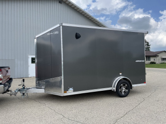 New 2025 QUALITEC Aluminum 7.5'x12'+30  Aerostar by Stealth Cargo / Enclosed Trailer