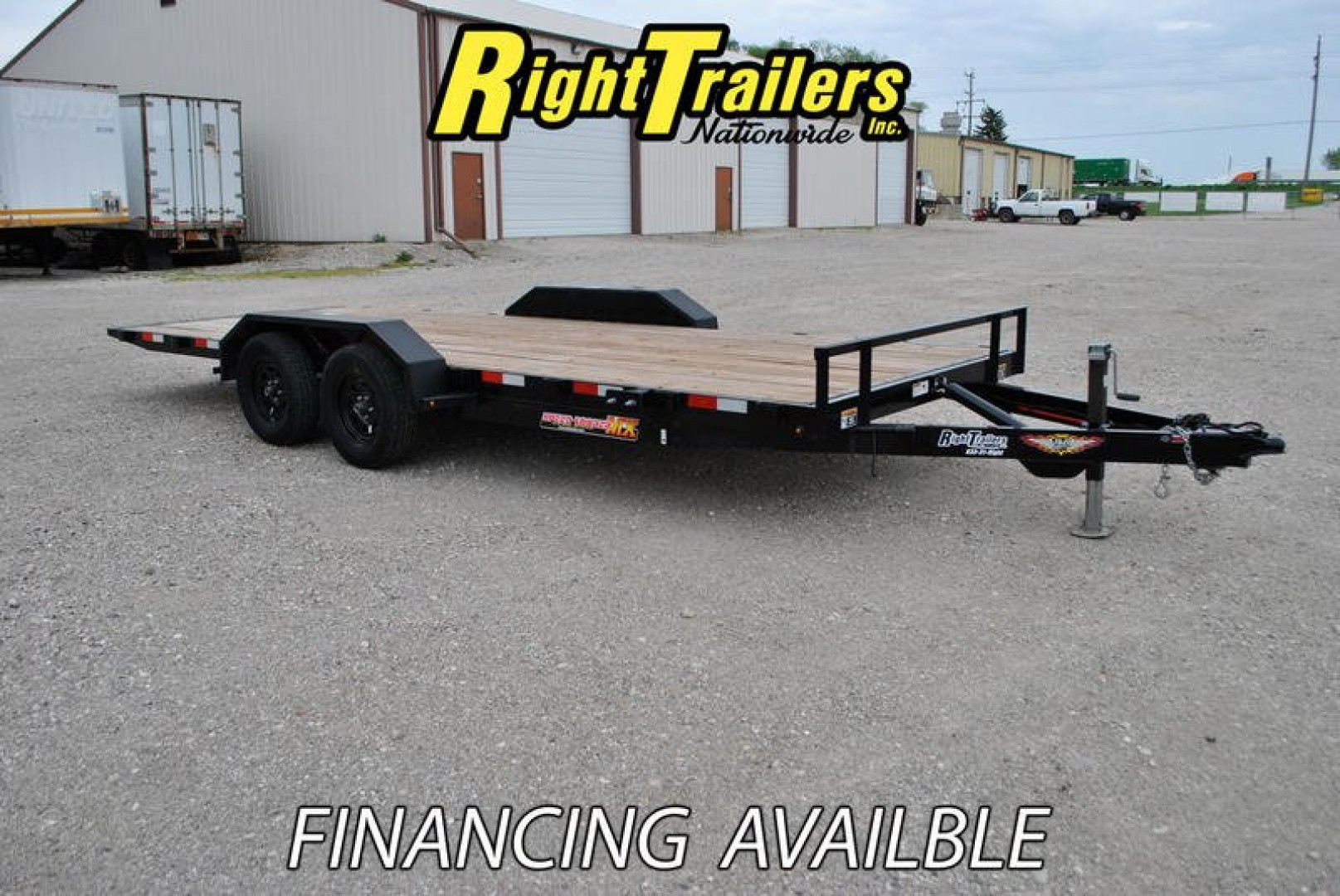 Used 2020 7X20 H&H Tilt Trailer