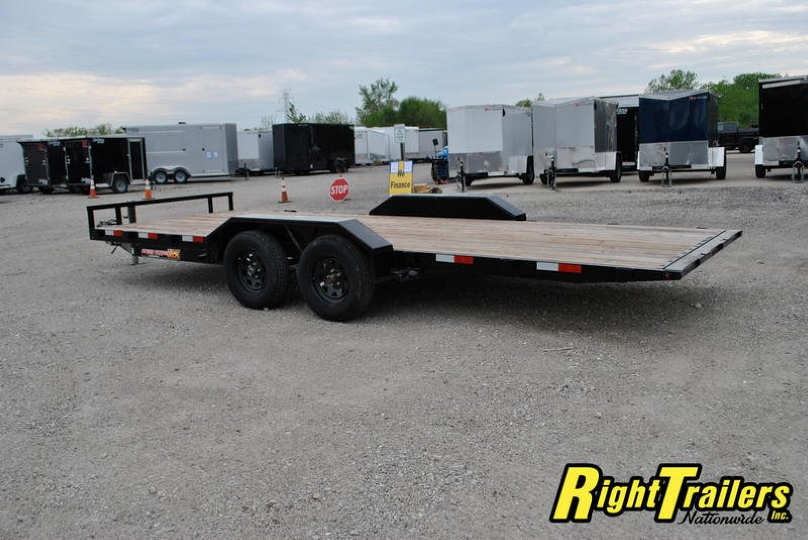 Used 2020 7X20 H&H Tilt Trailer