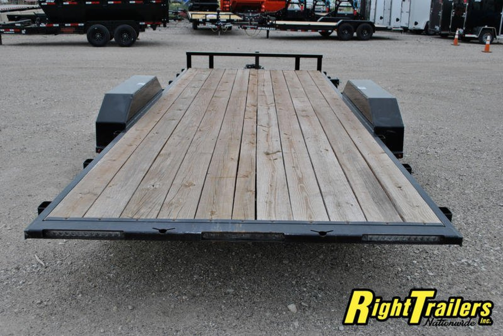 Used 2020 7X20 H&H Tilt Trailer