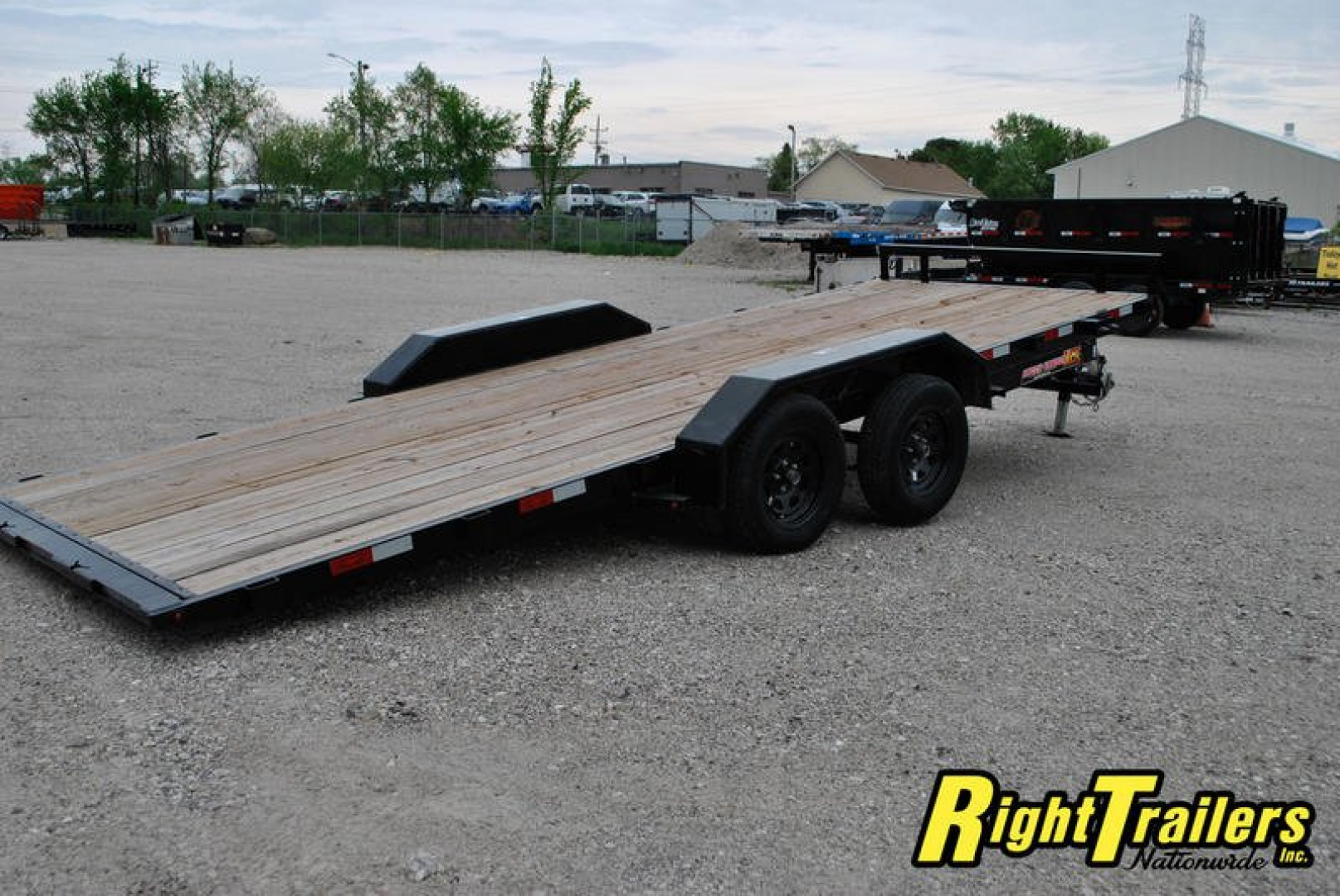 Used 2020 7X20 H&H Tilt Trailer