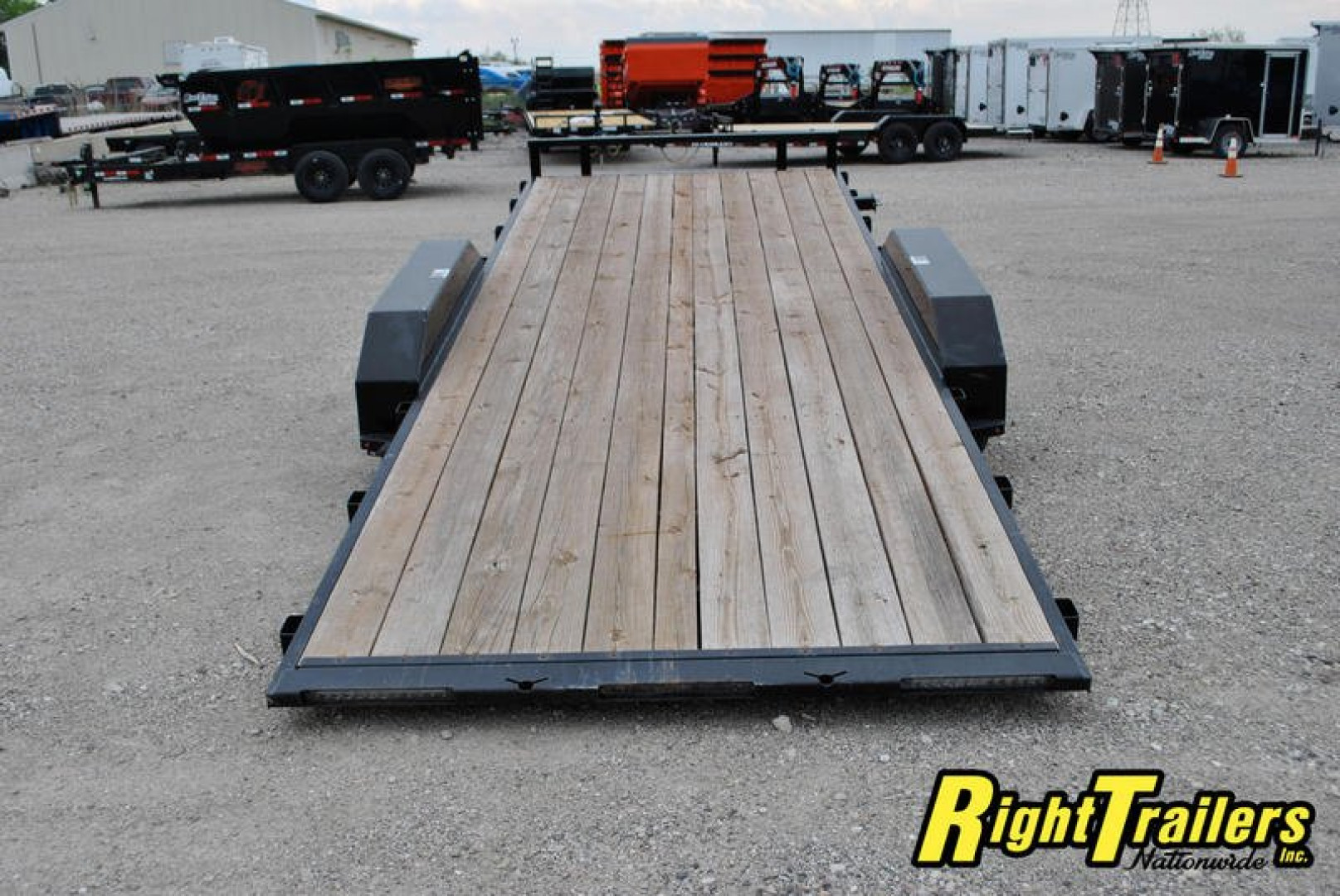 Used 2020 7X20 H&H Tilt Trailer