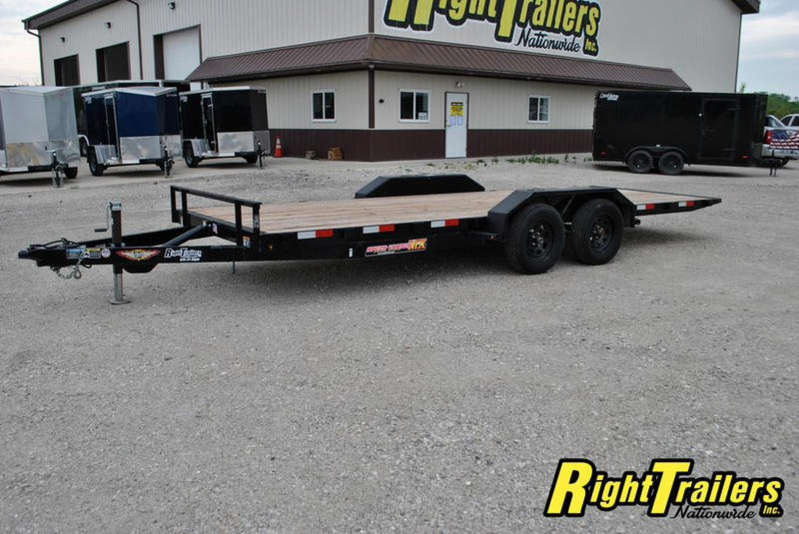 Used 2020 7X20 H&H Tilt Trailer