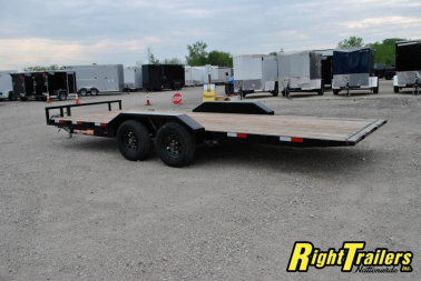 Used 2020 7X20 H&H Tilt Trailer