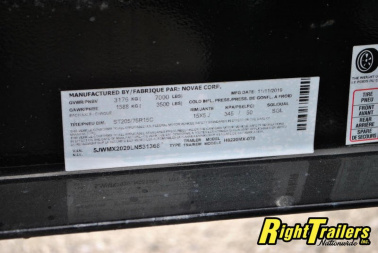 Used 2020 7X20 H&H Tilt Trailer