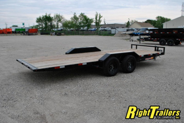 Used 2020 7X20 H&H Tilt Trailer