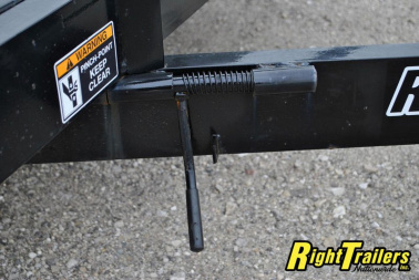 Used 2020 7X20 H&H Tilt Trailer