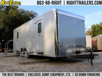 Used 2020 10 Station Restroom Trailer 10 Station Restroom Trailer