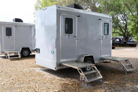 Used 2020 2 Station Restroom Trailer 2-Station Restroom Trailer