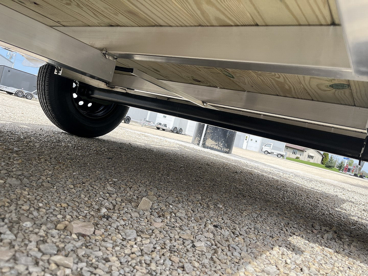 New 2025 Black Rhino EXS510 Aluminum Trailer w/ Wood Deck