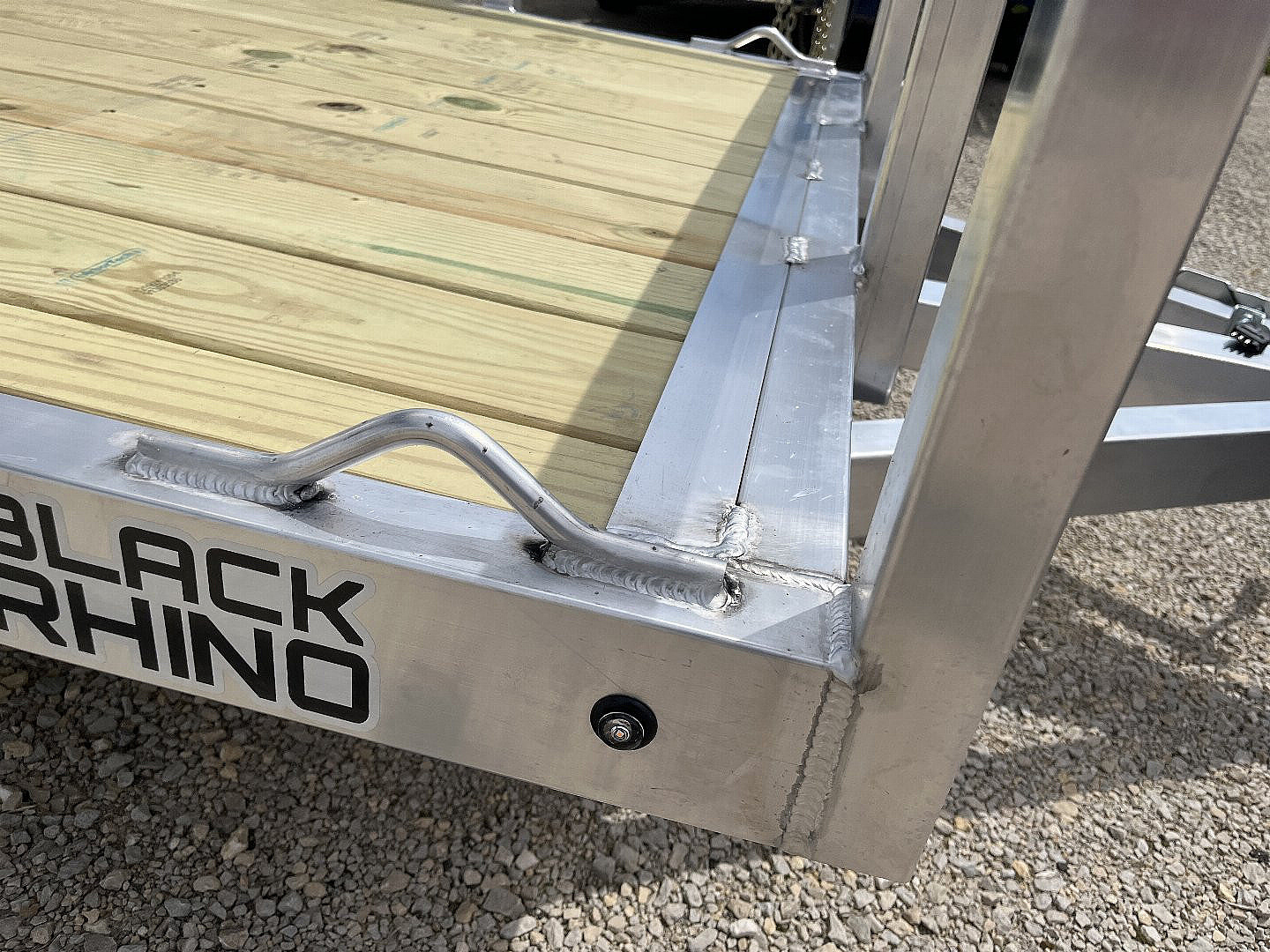 New 2025 Black Rhino EXS510 Aluminum Trailer w/ Wood Deck