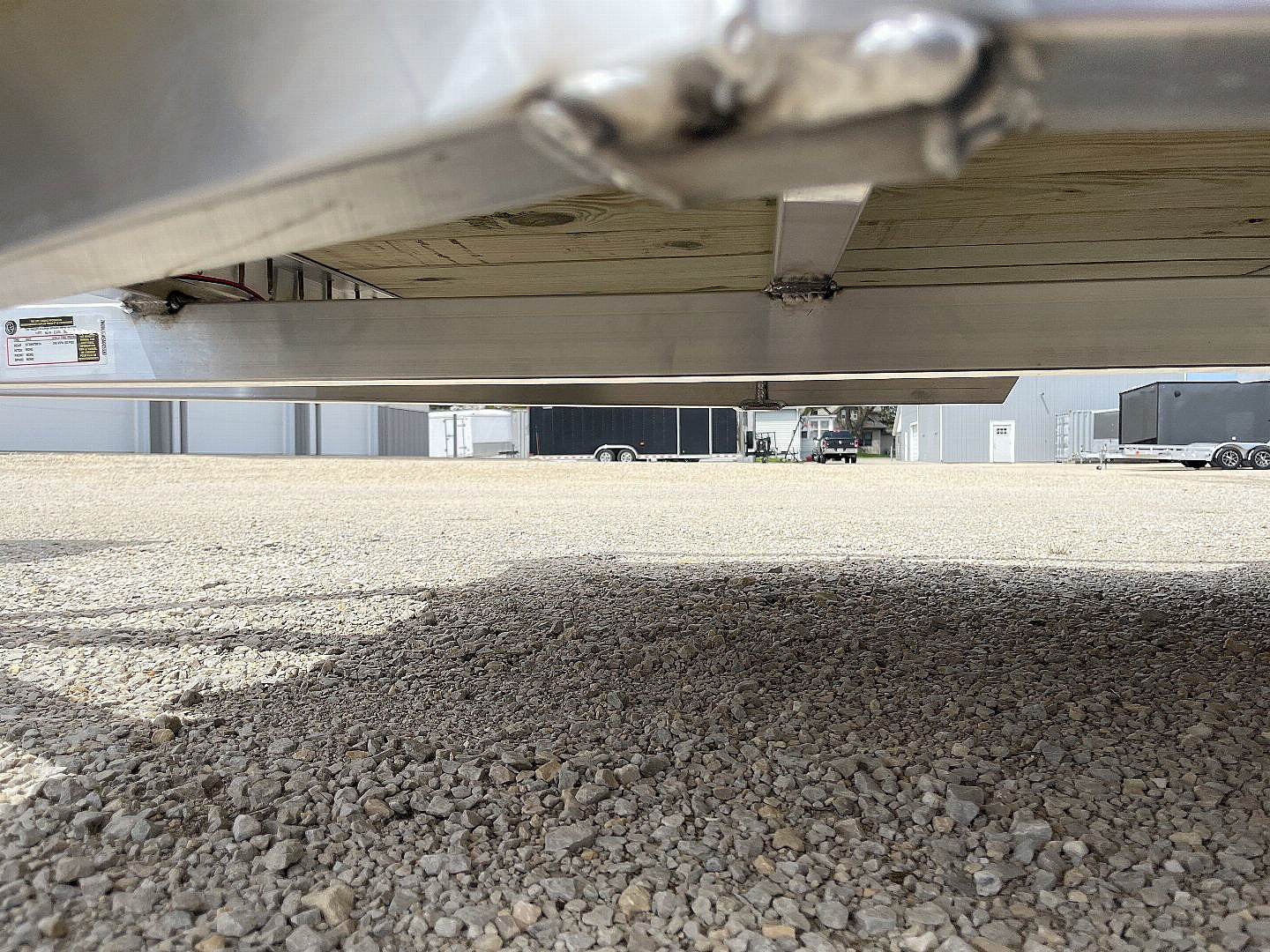 New 2025 Black Rhino EXS510 Aluminum Trailer w/ Wood Deck