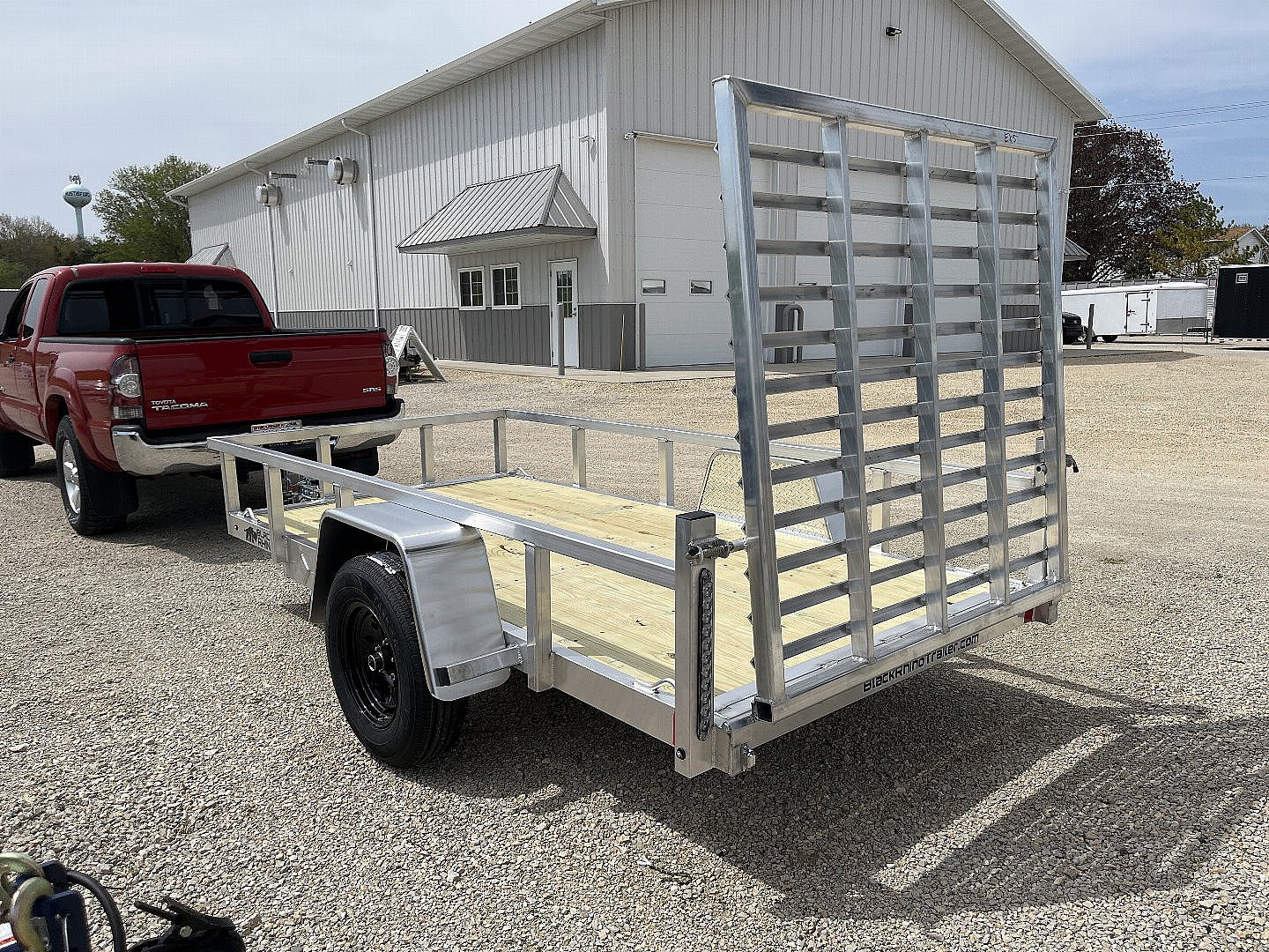 New 2025 Black Rhino EXS510 Aluminum Trailer w/ Wood Deck