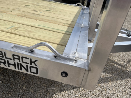 New 2025 Black Rhino EXS510 Aluminum Trailer w/ Wood Deck