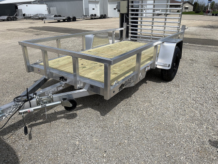 New 2025 Black Rhino EXS510 Aluminum Trailer w/ Wood Deck