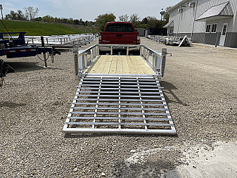 New 2025 Black Rhino EXS510 Aluminum Trailer w/ Wood Deck