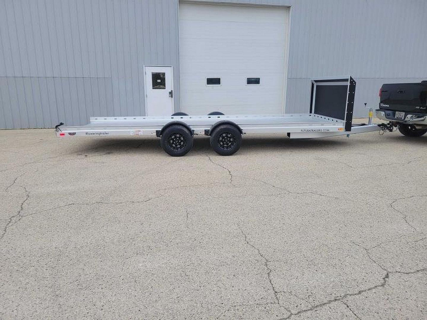 New 2026 Futura Trailers *INCOMING* Anodized Aluminum Lowering Pro Sport 19'8"x81" Car / Racing Trailer