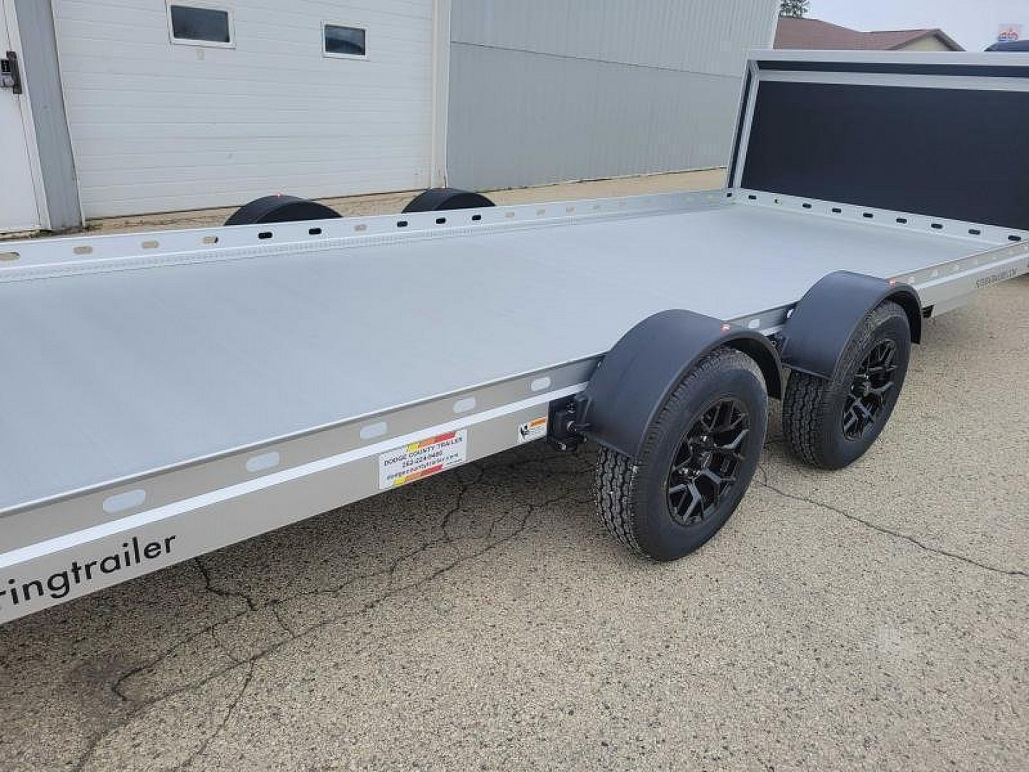New 2026 Futura Trailers *INCOMING* Anodized Aluminum Lowering Pro Sport 19'8"x81" Car / Racing Trailer