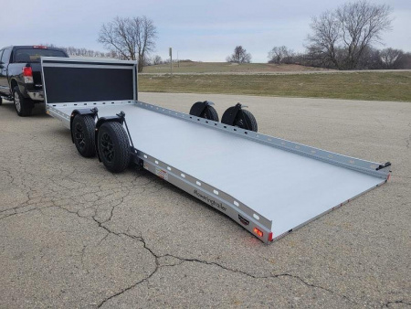 New 2026 Futura Trailers *INCOMING* Anodized Aluminum Lowering Pro Sport 19'8"x81" Car / Racing Trailer