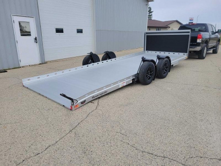 New 2026 Futura Trailers *INCOMING* Anodized Aluminum Lowering Pro Sport 19'8 x81  Car / Racing Trailer