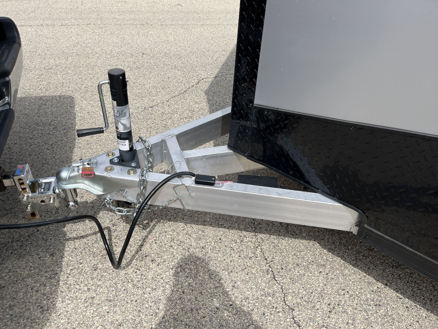 New 2025 Qualitec Aluminum 7x14'+30" Aerostar, by Stealth Cargo / Enclosed Trailer
