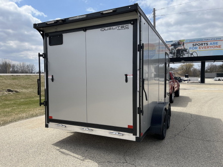 New 2025 Qualitec Aluminum 7x14'+30" Aerostar, by Stealth Cargo / Enclosed Trailer