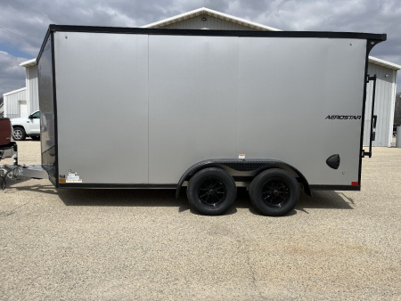 New 2025 Qualitec Aluminum 7x14'+30" Aerostar, by Stealth Cargo / Enclosed Trailer