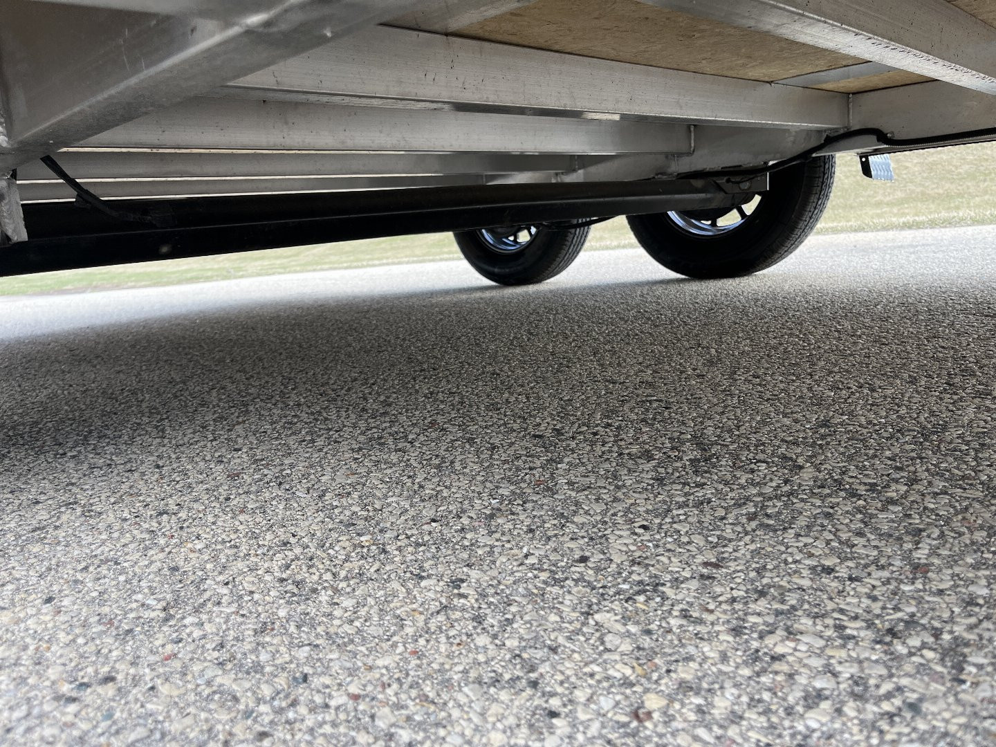 New 2025 Qualitec Aluminum 7'x14'+30" Aerostar w/ E-Tracks and Black Out Package Cargo / Enclosed Trailer