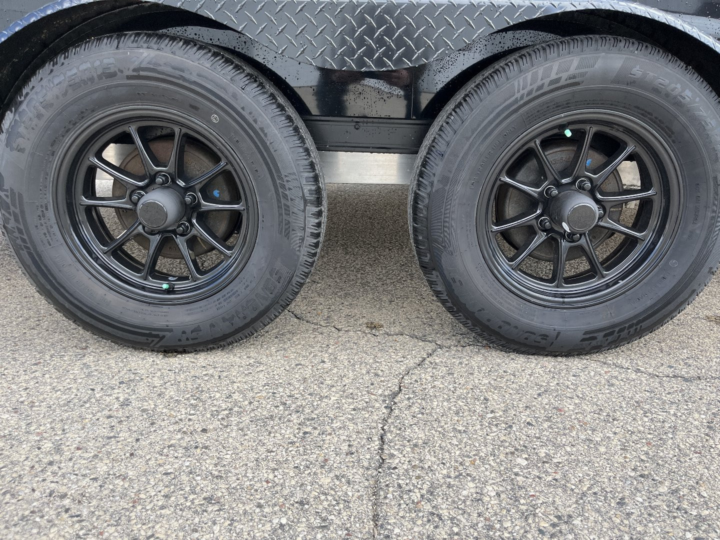 New 2025 Qualitec Aluminum 7'x14'+30" Aerostar w/ E-Tracks and Black Out Package Cargo / Enclosed Trailer