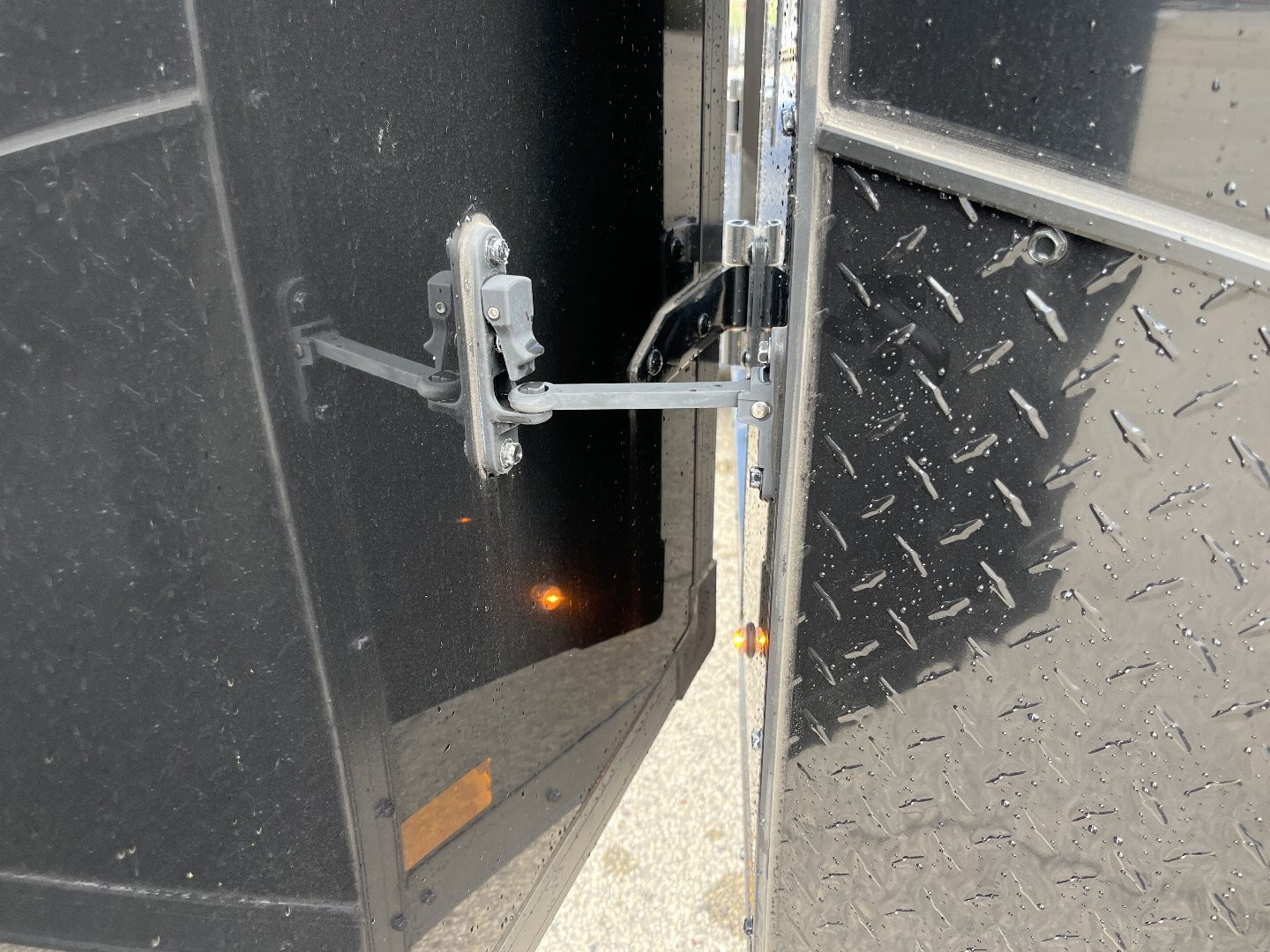 New 2025 Qualitec Aluminum 7'x14'+30" Aerostar w/ E-Tracks and Black Out Package Cargo / Enclosed Trailer