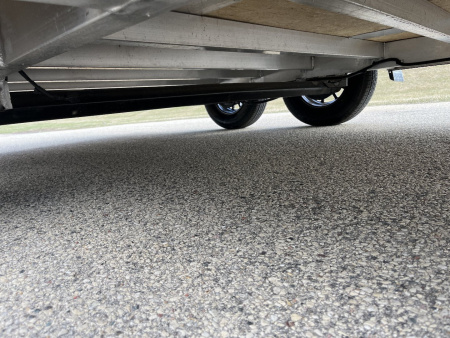 New 2025 Qualitec Aluminum 7'x14'+30" Aerostar w/ E-Tracks and Black Out Package Cargo / Enclosed Trailer