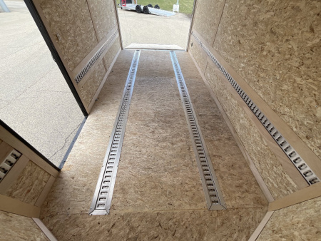 New 2025 Qualitec Aluminum 7'x14'+30" Aerostar w/ E-Tracks and Black Out Package Cargo / Enclosed Trailer