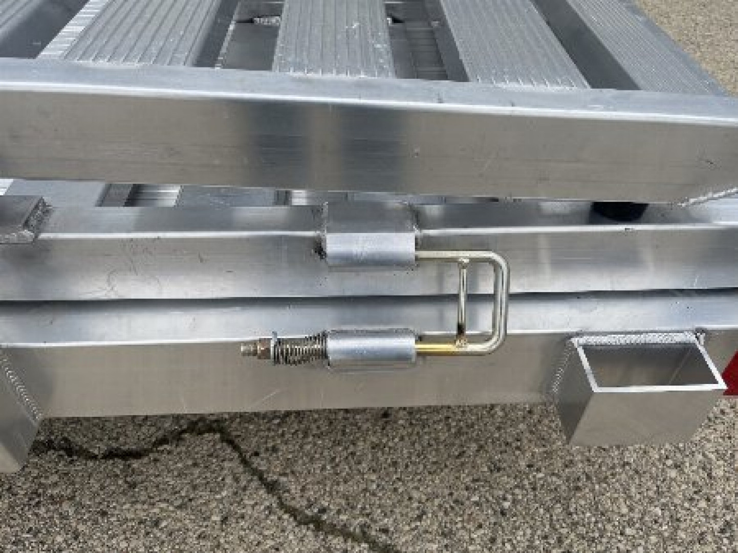 New 2026 Black Rhino *INCOMING* Aluminum 81"X14' LSS714A-5K w/ Brakes and Bi-Fold Gate Utility Trailer