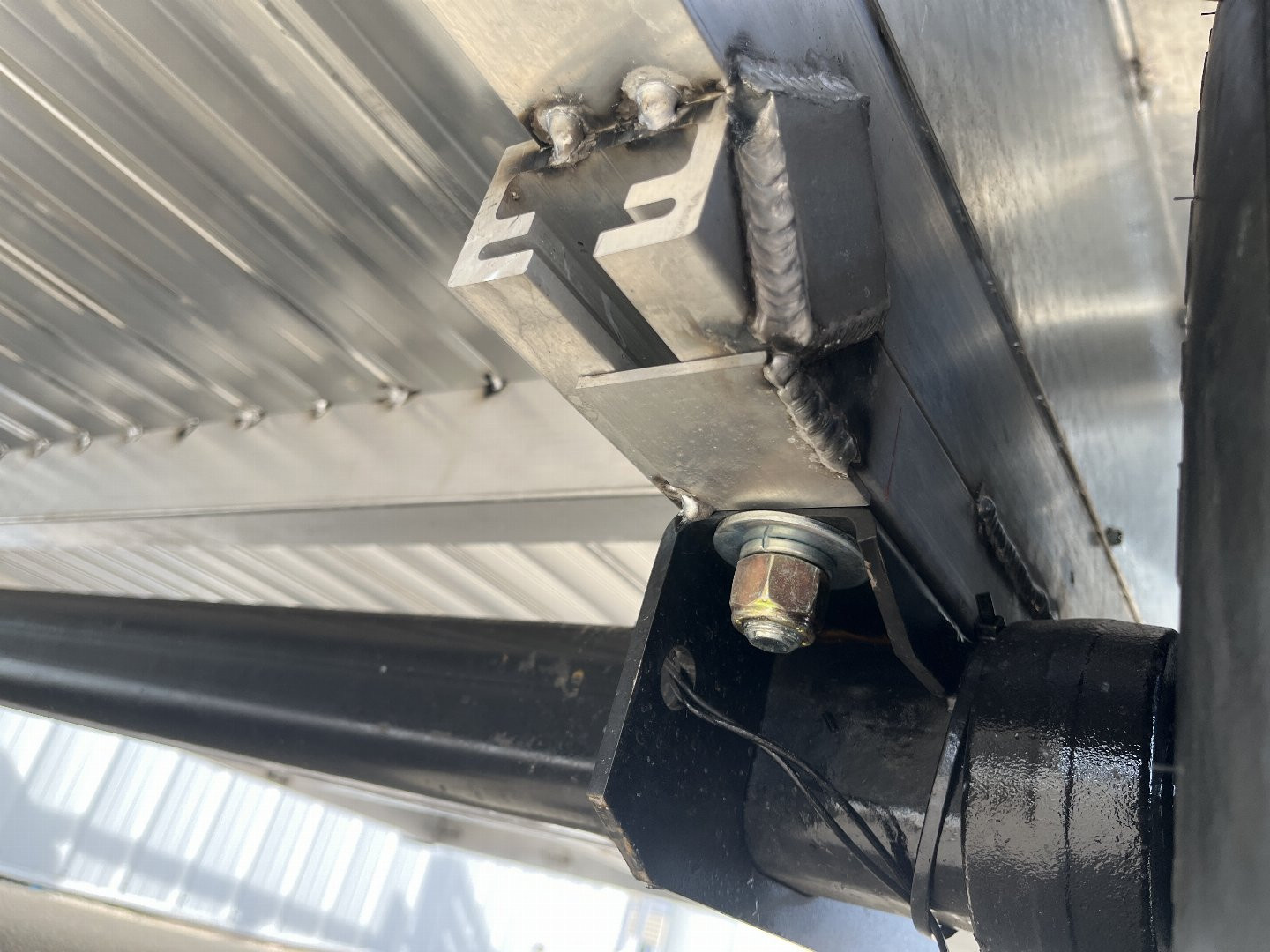 New 2026 Black Rhino *INCOMING* Aluminum 81"X14' LSS714A-5K w/ Brakes and Bi-Fold Gate Utility Trailer