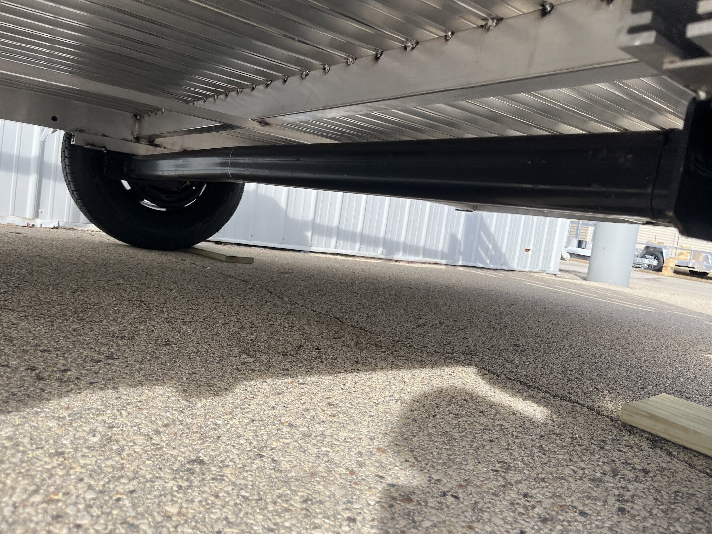 New 2026 Black Rhino *INCOMING* Aluminum 81"X14' LSS714A-5K w/ Brakes and Bi-Fold Gate Utility Trailer