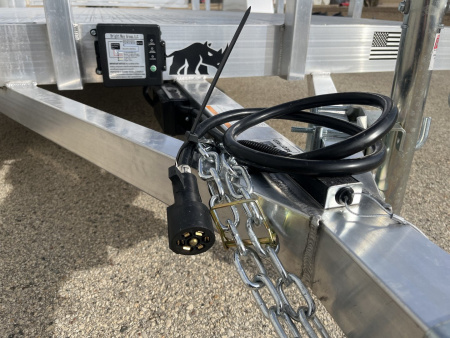 New 2026 Black Rhino *INCOMING* Aluminum 81"X14' LSS714A-5K w/ Brakes and Bi-Fold Gate Utility Trailer