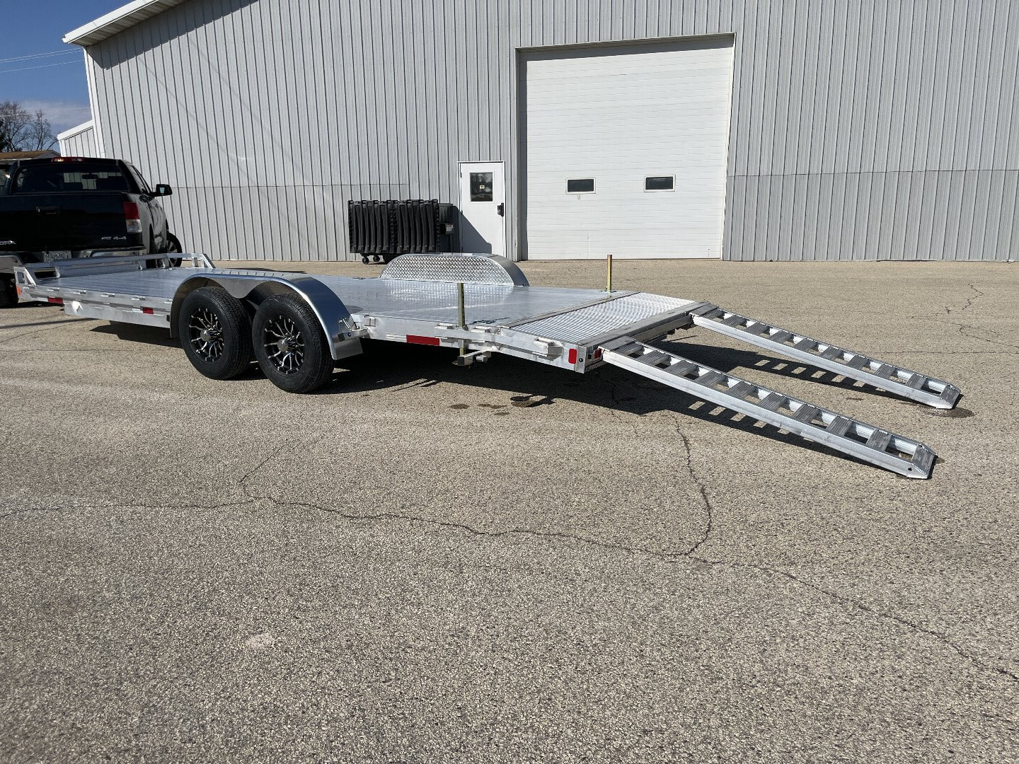 New 2026 Black Rhino *INCOMING* Aluminum 81"x22' CH722A-10K w/ Ramps, Toolbox and Stabilizer Jacks Car Hauler