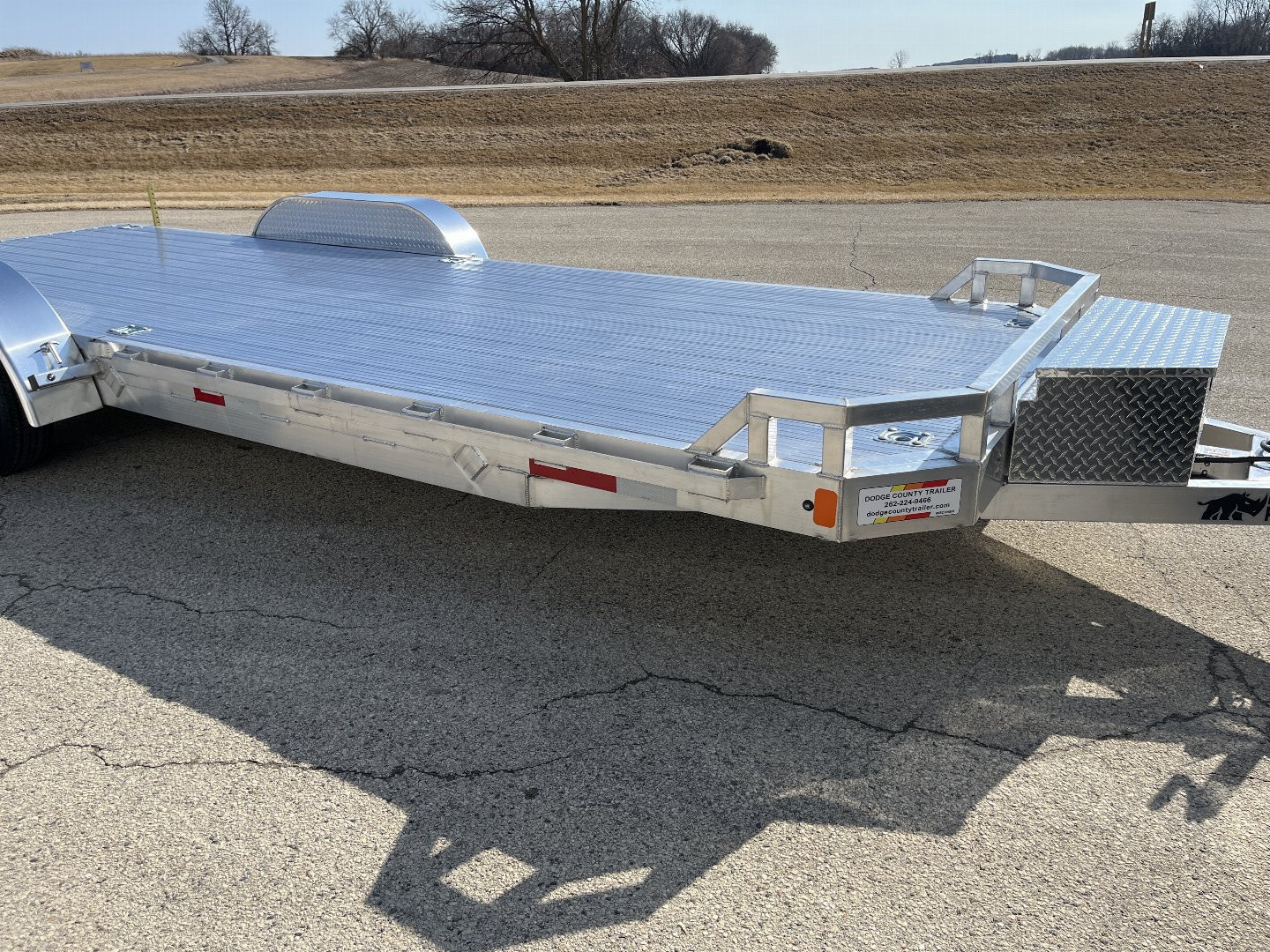 New 2026 Black Rhino *INCOMING* Aluminum 81"x22' CH722A-10K w/ Ramps, Toolbox and Stabilizer Jacks Car Hauler