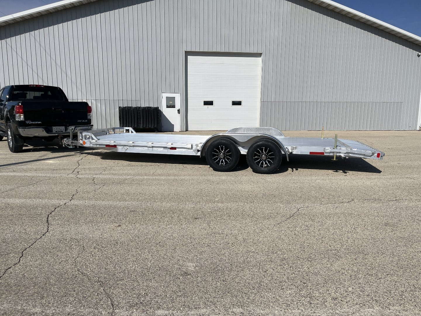 New 2026 Black Rhino *INCOMING* Aluminum 81"x22' CH722A-10K w/ Ramps, Toolbox and Stabilizer Jacks Car Hauler