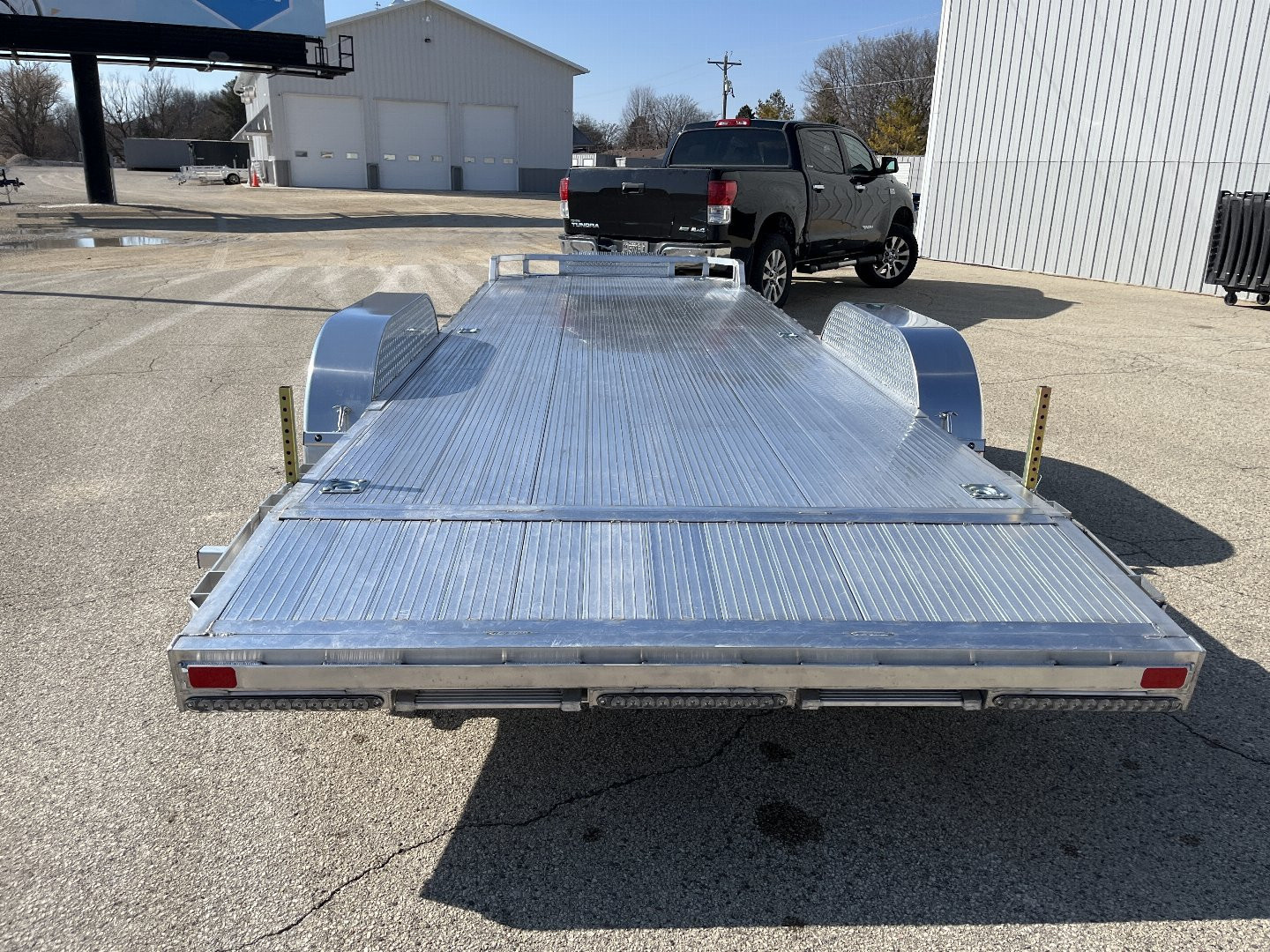 New 2026 Black Rhino *INCOMING* Aluminum 81"x22' CH722A-10K w/ Ramps, Toolbox and Stabilizer Jacks Car Hauler