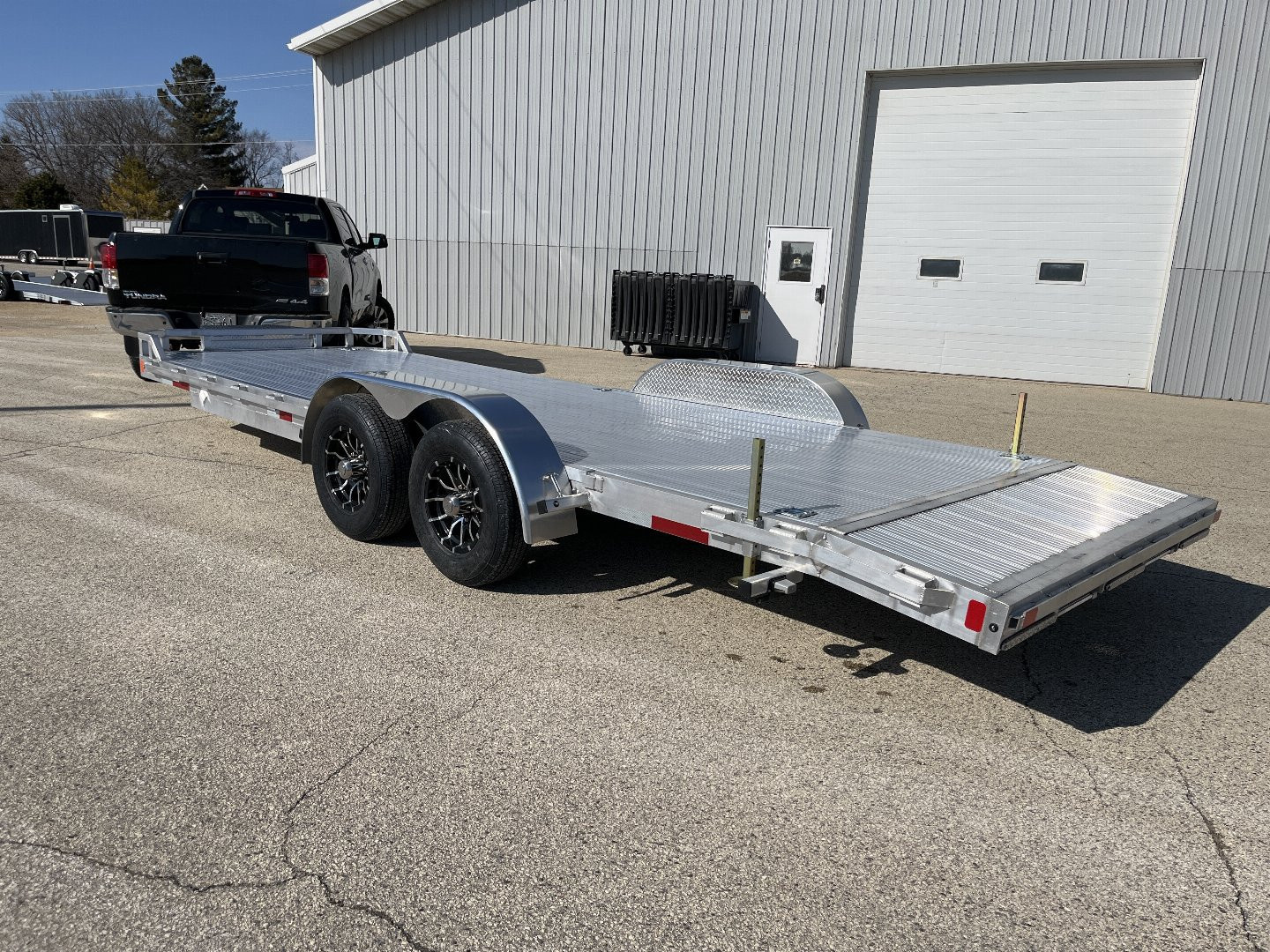 New 2026 Black Rhino *INCOMING* Aluminum 81"x22' CH722A-10K w/ Ramps, Toolbox and Stabilizer Jacks Car Hauler