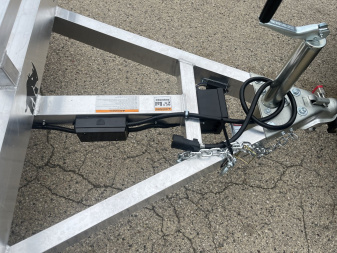 New 2025 Black Rhino LPT8114A-7K Aluminum Trailer w/ Bi-Fold Gate and Brakes