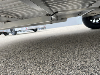 New 2025 Black Rhino Low Pro LPS8112A Aluminum ATV Trailer w/ Bi-Fold Gate